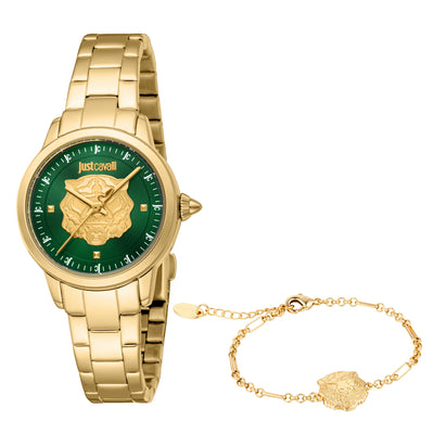 Just Cavalli SET Dolce Yellow Gold Green