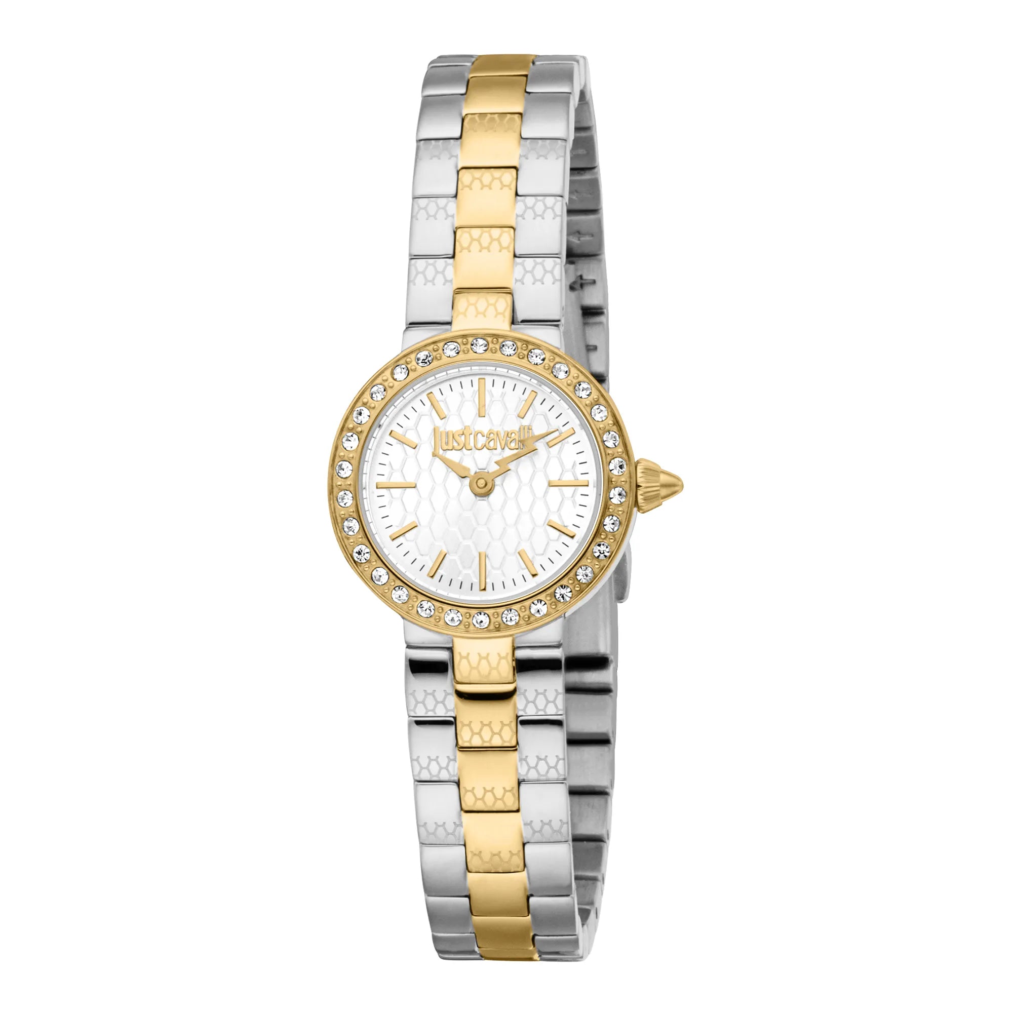 Just Cavalli Just Cavalli Glam Chic Serenita Mini Two Tones YG Silver