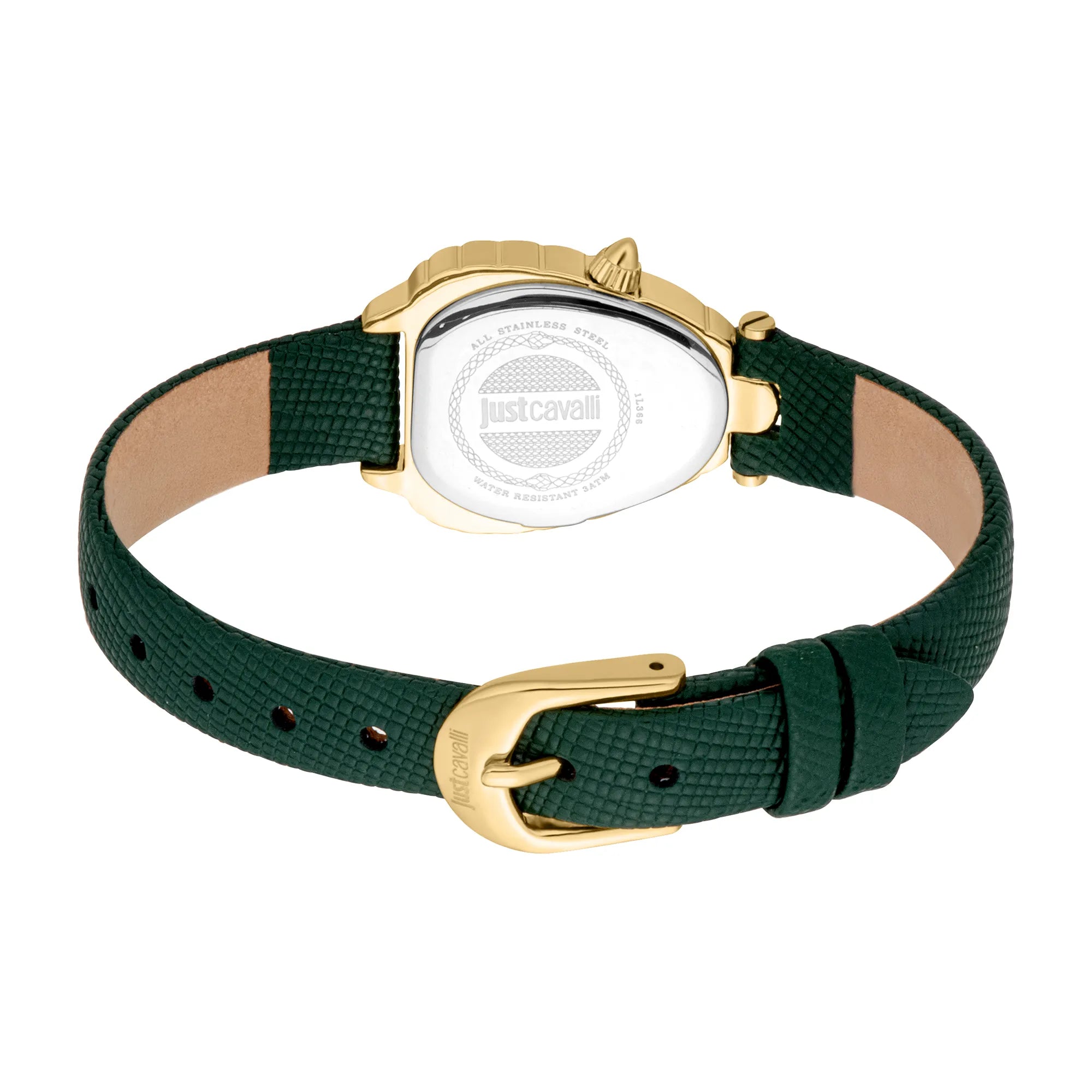Just Cavalli Just Cavalli Animalier Perla Leather Green YG — immagine 2