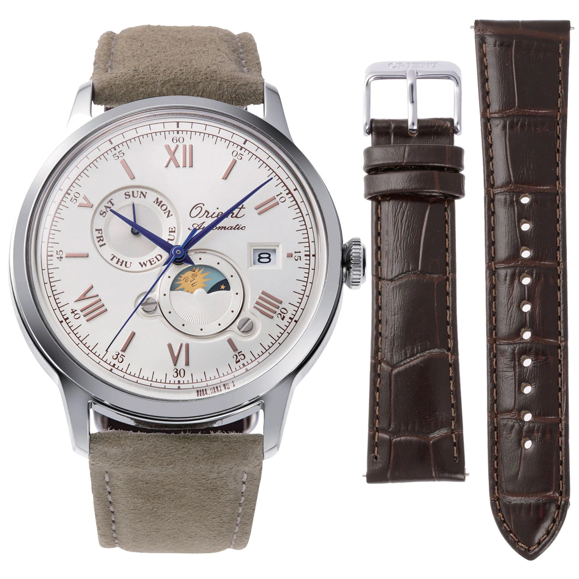 ORIENT ORIENT Classic Bambino Sun & Moon RA-AK0808S