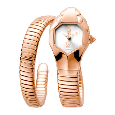 Just Cavalli Signature Snake Glam DNA Rose Gold