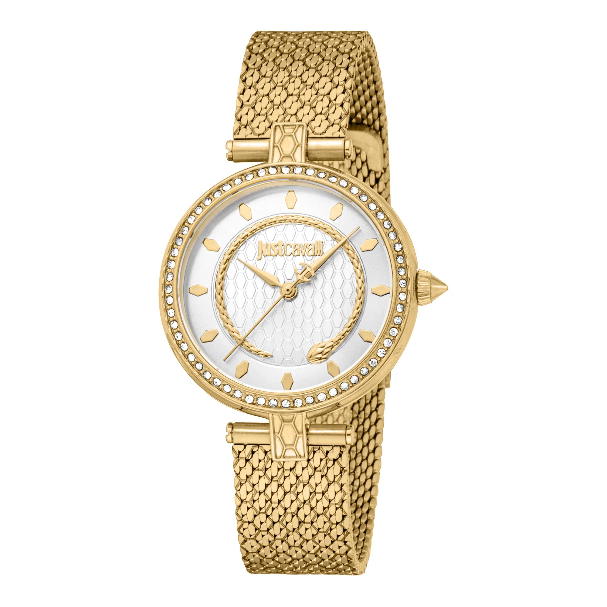 Just Cavalli Just Cavalli Glam Chic Obsessive Snake Gold Silver