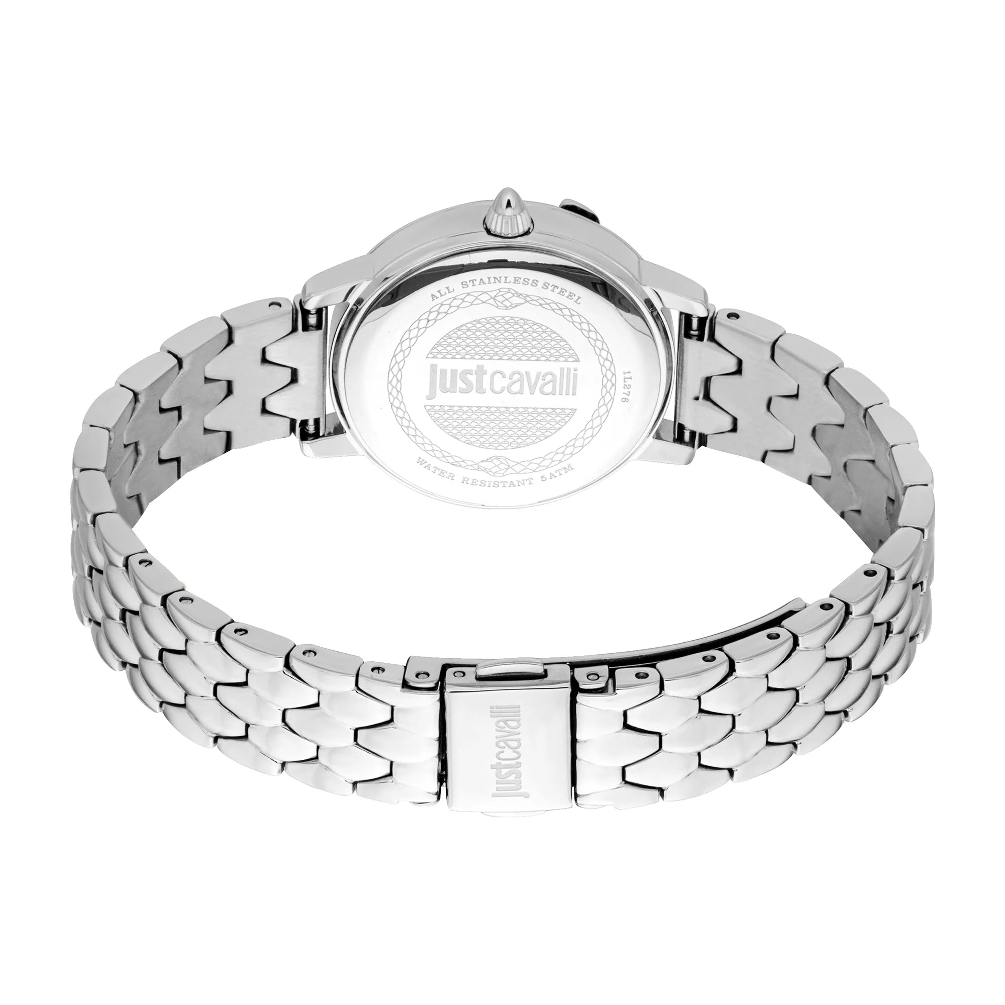 Just Cavalli Just Cavalli Signature Snake Viperized Silver Grey Light Blue — immagine 2