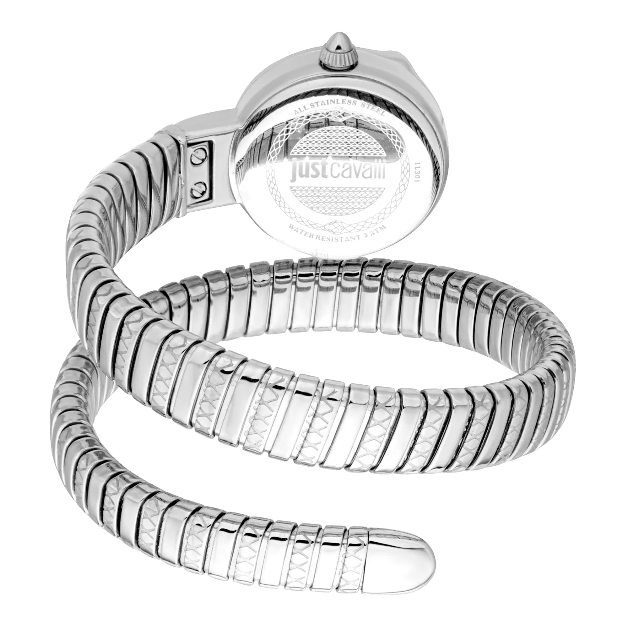 Just Cavalli Just Cavalli Signature Snake Cerchio Snake Silver Grey — immagine 2