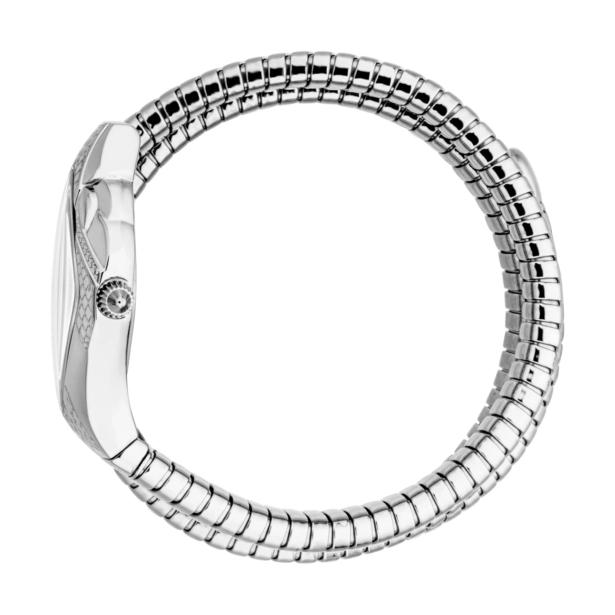 Just Cavalli Just Cavalli Signature Snake Cristallo Silver — immagine 3