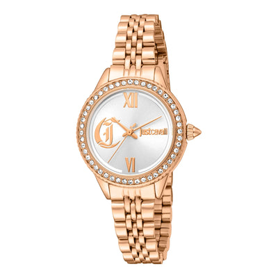 Just Cavalli Glam Chic Forward Rose Gold Silver