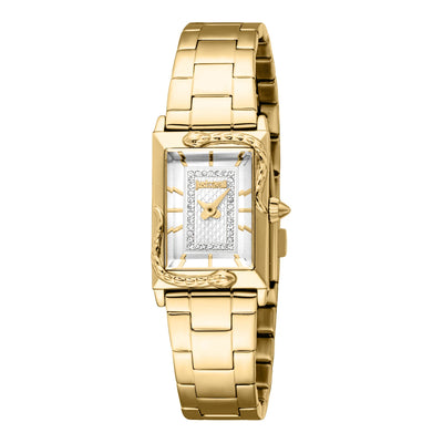 Just Cavalli Animalier Dolcezza Snake Yellow Gold Silver