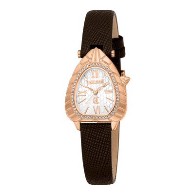Just Cavalli Animalier Perla Leather Brown RG