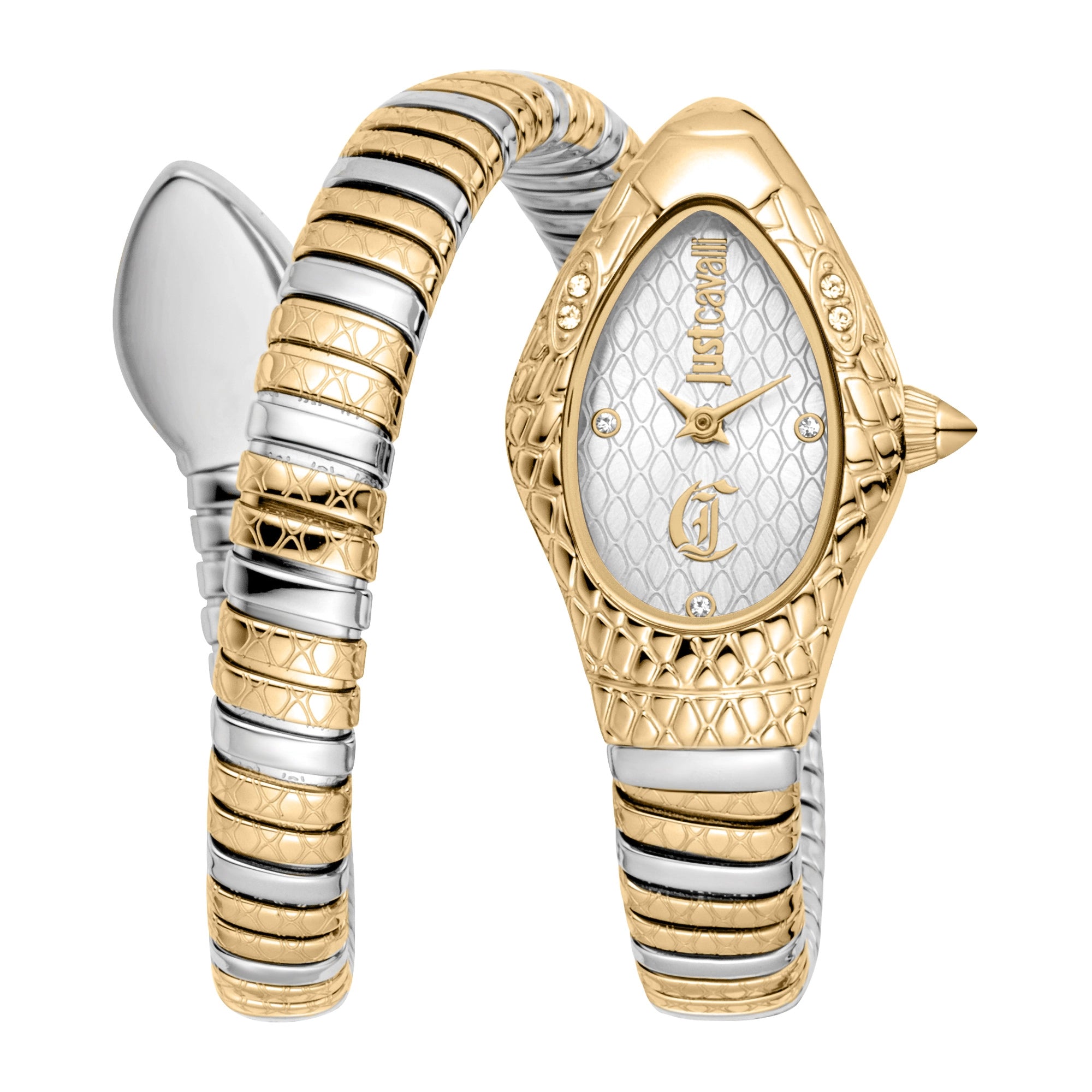 Just Cavalli Just Cavalli Signature Snake Vetra Two Tones YG