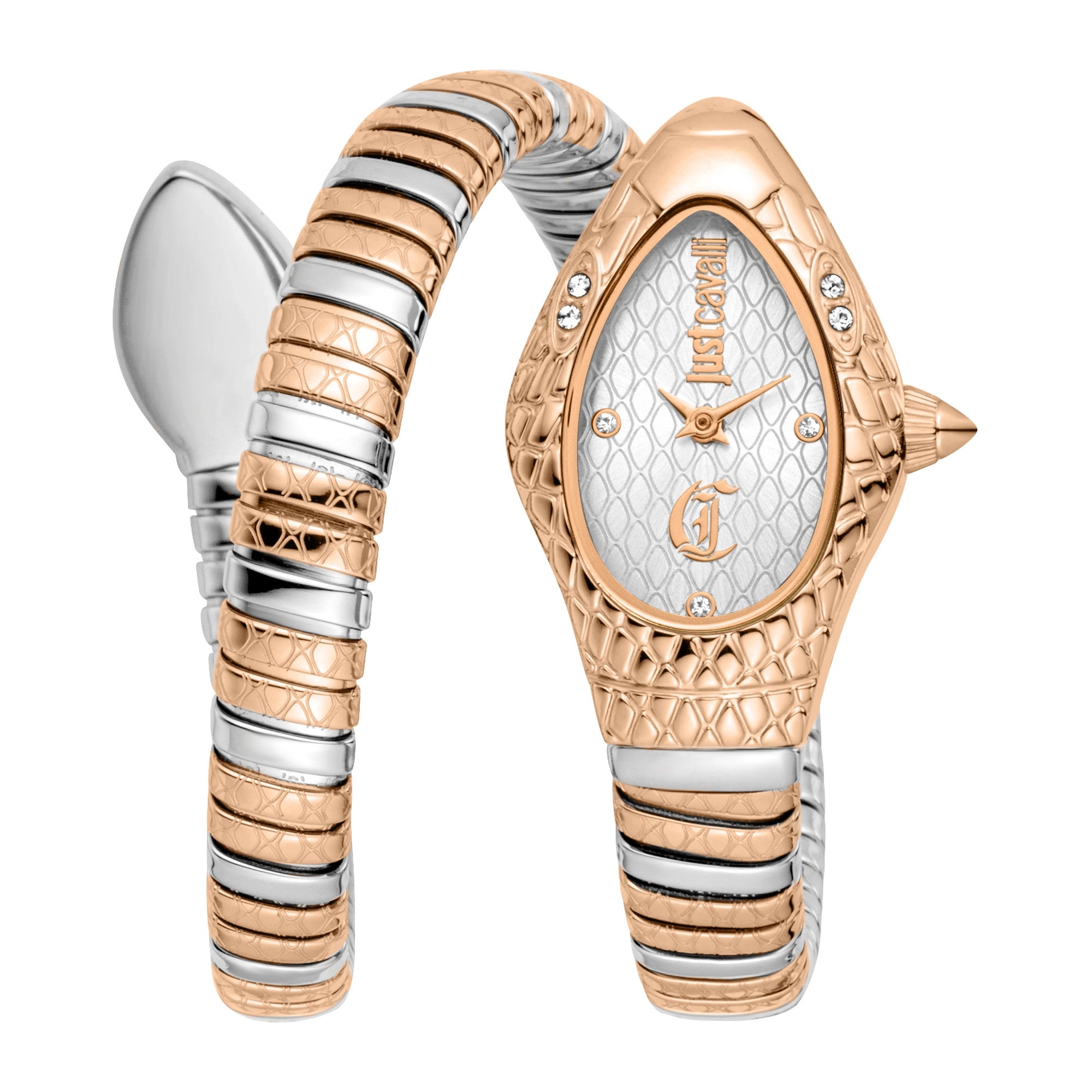 Just Cavalli Just Cavalli Signature Snake Vetra Two Tones RG